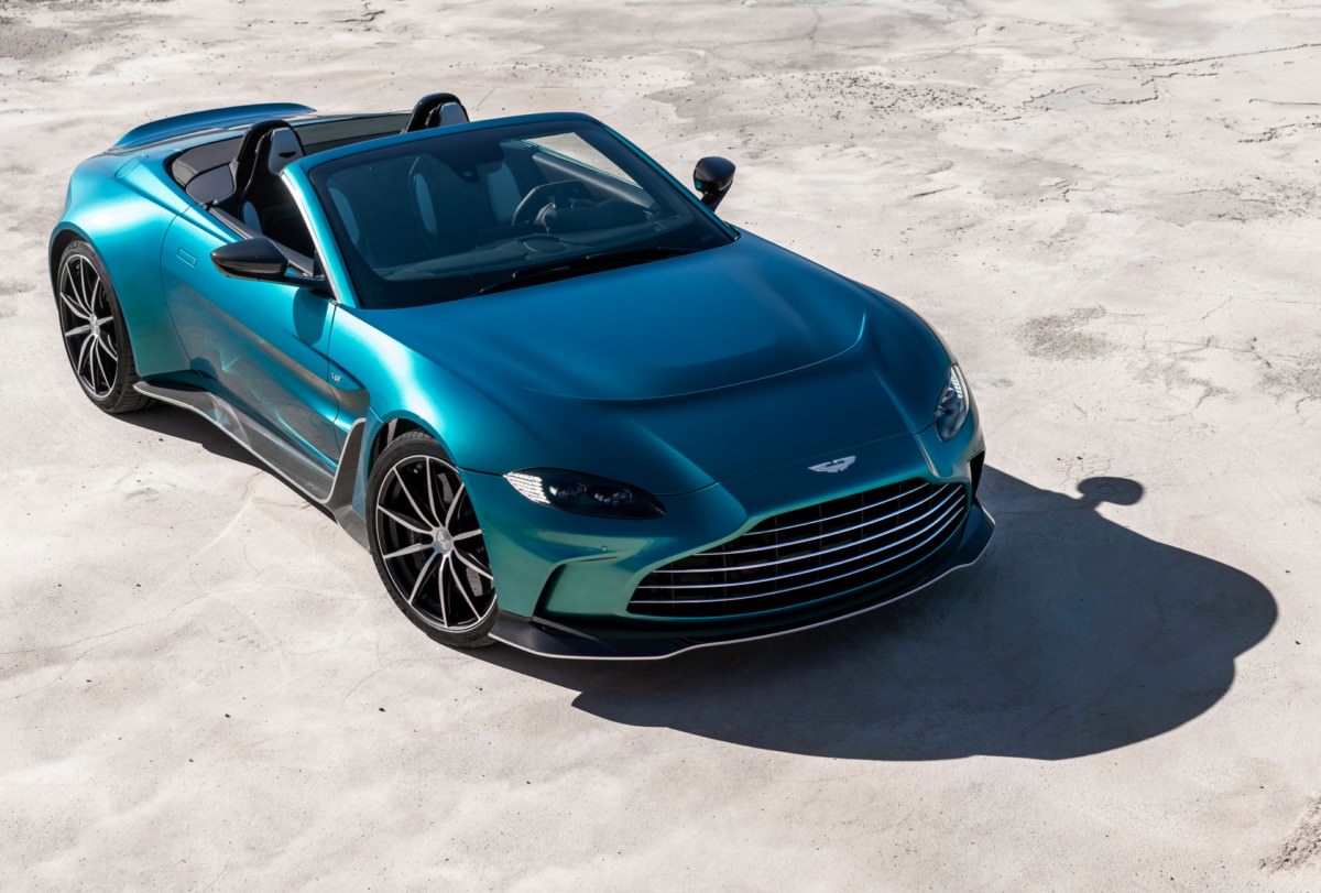 Aston Martin V Vantage Roadster Revealed With Hp