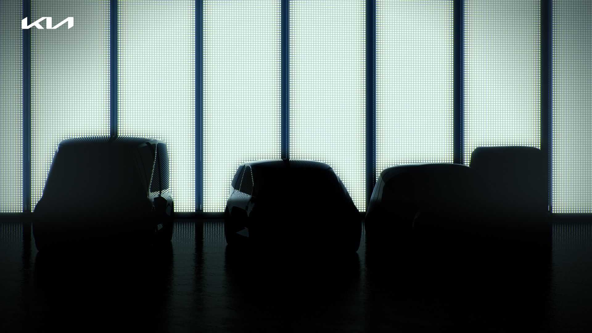kia ev teaser