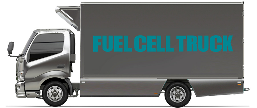 light-duty trucks with fuel cells no emission 