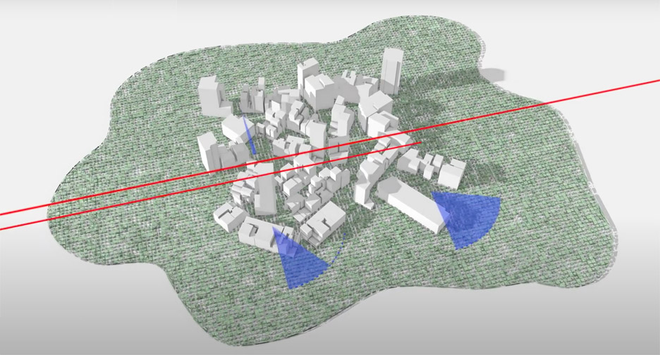 Neom city without any roads