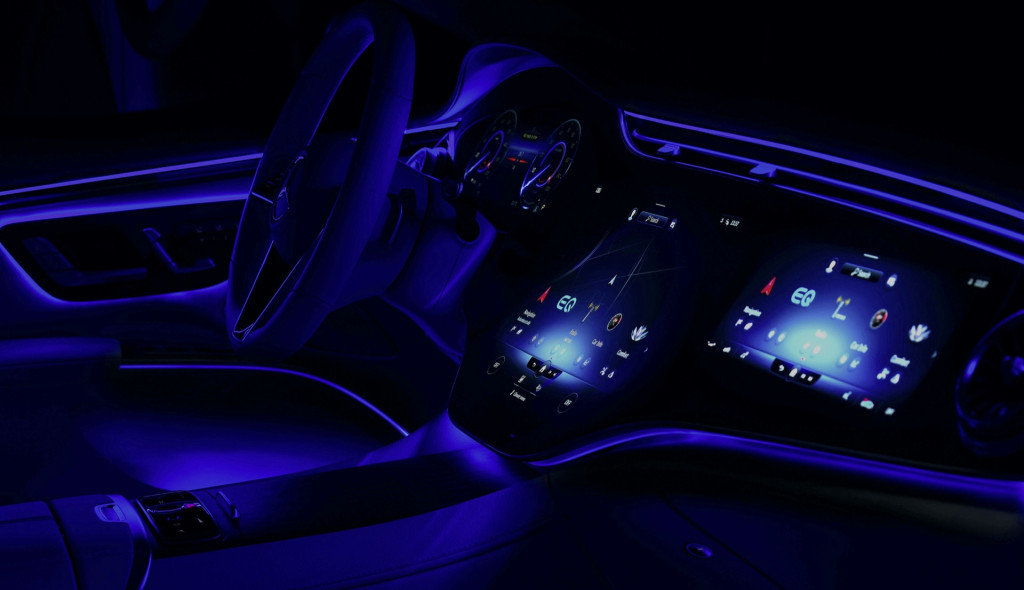 Mercedes EQS Officially Displays Interior Screens, Different But Still Big