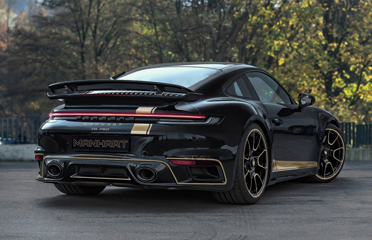 Manhart Porsche 911 Turbo S Has 740 HP