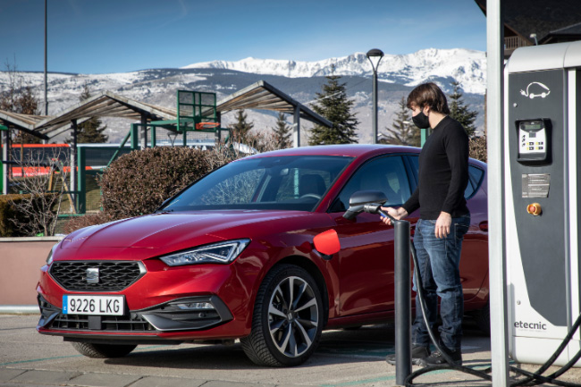 seat Leon charging in winter tips