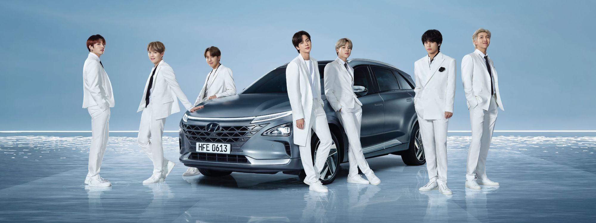 K-Pop Group BTS Celebrates Earth Day with Hyundai, Spot Robot Turns Lights Off