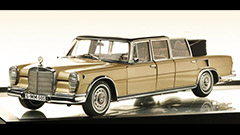 The 2020 Top Car Model Brand of Tiny World Announced, Mercedes Benz 600 W100