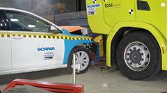 Scania Has Done A New Crash Test For EVs With A VW Golf