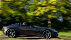 Aston Martin V12 Speedster Prototype, All In Black With A Pair Of Turbochargers