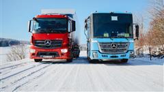 Mercedes Benz eActros And eEconic Under The Winter Tests